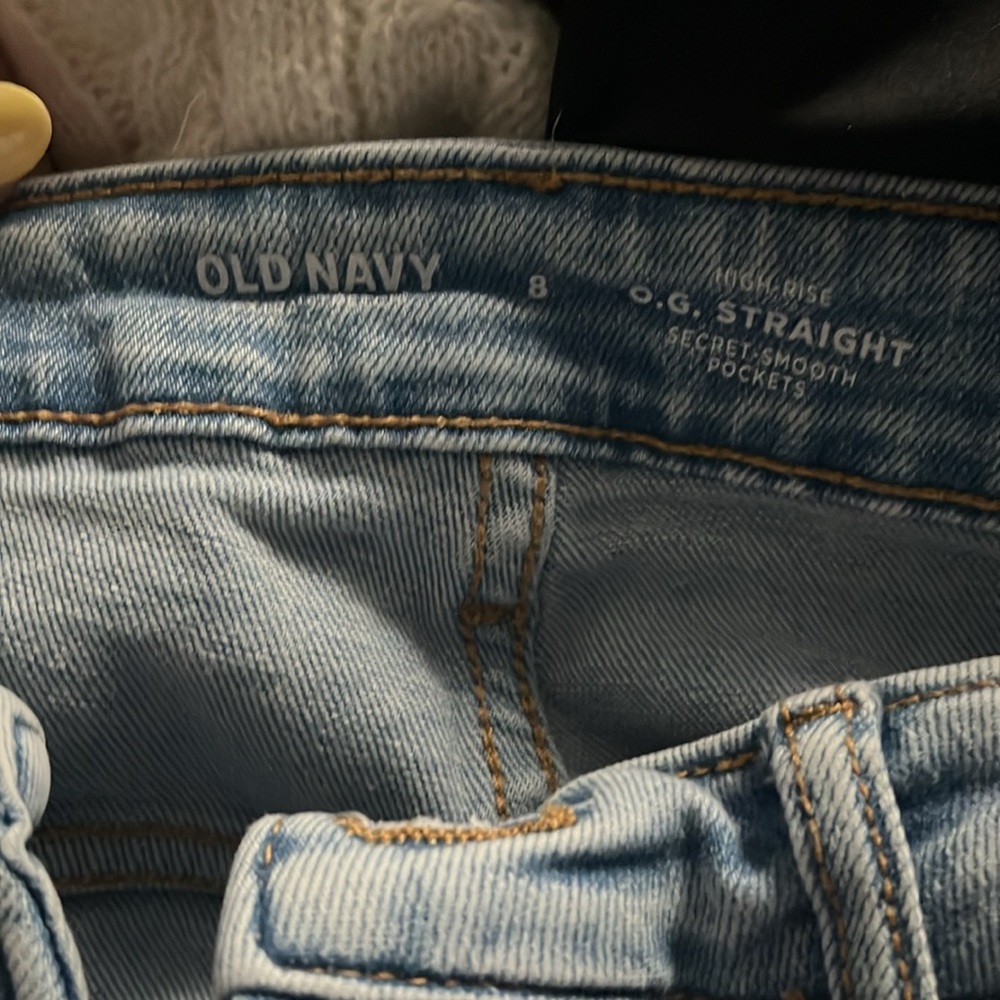 EUC High Rise Straight Jeans - Picture 6 of 6